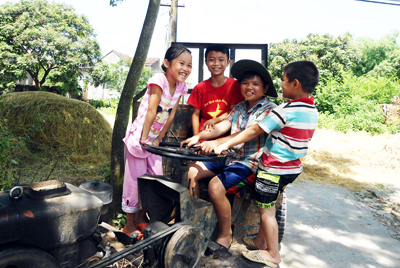 Hưng Yên Trăn trở về sân chơi cho trẻ em